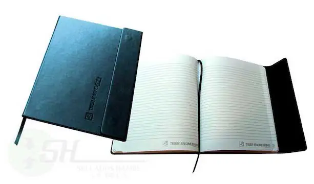 LIBRETA ENCUADERNADA CON SOLAPA